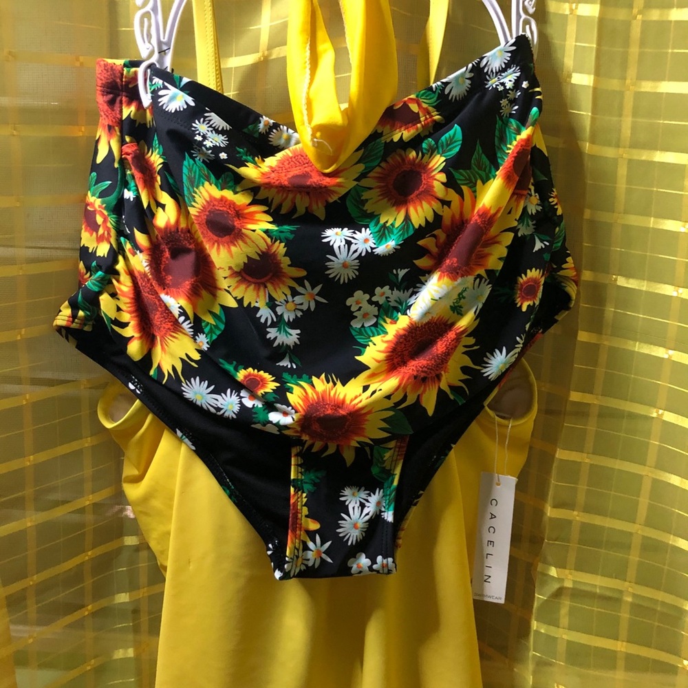 Bath Suit with bands